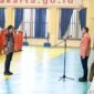 Foto: Drs. Arifin M.AP Wali kota Jakarta Pusat pimpin apel.