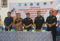 Foto: Sinergi PWI, BNN, dan TNI Bangun Karakter Siswa Lewat Edukasi Narkoba dan Kebangsaan.