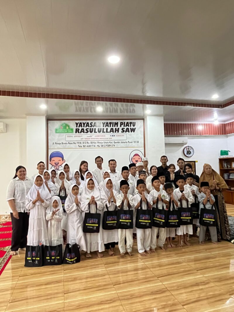 Foto: Hotel 88 Mangga Besar 62 menggelar kegiatan Corporate Social Responsibility (CSR) dengan mengunjungi Yayasan Yatim Piatu Rasulullah SAW di Petojo, Jakarta Pusat.