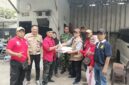 Foto: Sebagai bentuk kepedulian, Forum Kewaspadaan Dini Masyarakat (FKDM) Kelurahan Angke, Lembaga Musyawarah Kelurahan (LMK), serta Babinsa Kelurahan Angke.