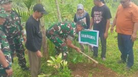 Foto: TNI-Polri dan Pemkab Trenggalek Dorong Kopi Sengunglung Jadi Ikon Desa.
