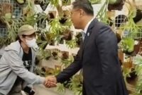 Foto: Wakil Menteri Pertanian Republik Indonesia Sudaryono memberikan apresiasi tinggi kepada ESHA PLANT.