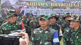Foto: Danrindam V/Brawijaya Brigjen TNI Hari Rahardjanto selaku Wakil Komandan Latihan.