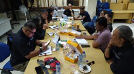 Foto: Kesit B Handoyo mimpiin rapat pengurus.