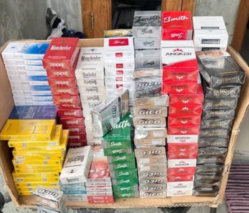 Foto: Rokok llegal Tanpa Cukai 