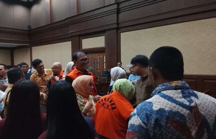 Foto: Sidang lanjutan perkara dugaan tindak pidana korupsi (tipikor) yang melibatkan tiga terdakwa PT Angkutan Sungai, Danau, dan Penyeberangan (ASDP) kembali digelar di Pengadilan Negeri Jakarta Pusat, Kamis (2/9/2025). (Dok/Fhm)