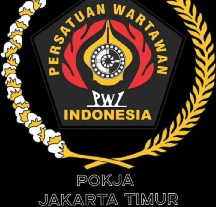 Foto: Lambang/Logo Pokja PWI Jakarta Timur.  (Dok-Pokja PWI Jaktim)