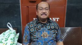 Foto: Dr. Soesilo Aribowo, SH, MH., Kuasa Hukum Presiden Direktur PT Caturkarsa Megatunggal sekaligus Komisaris Utama PT Petro Energy, Jimmy Masrin. (Dok-Fhm)