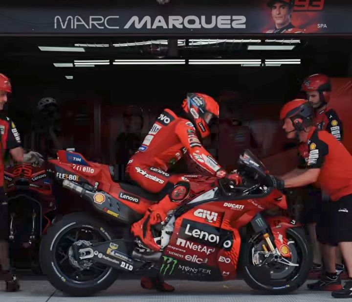 Foto: Marc Marquez saat Sprint Race di Sirkuit Mandalika, Nusa Tenggara Barat, Sabtu, 4 Oktober 2025. (Dok-IG/@marcmarquez93)