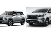 Foto: Kolase Mitsubishi Destinator vs Toyota Innova Reborn. (Dok-Istimewa)