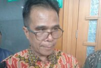 Foto: Erdi Surbakti Kuasa Hukum Lia Hertika Hudayani saat Wawancara di Pengadilan Negeri Jakarta Pusat, Selasa (7/10/2025). (Dok-Okj/Fahmy)