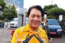 Foto: Elia Loupatty, Penasehat Tim Pemenangan Gubernur Papua Komjen Pol (Purn.) Matius D. Faqiri, S.H., M.H. dan Wakil Gubernur Aryoko Alberto Fernandus Rumaropen, S.H., M.H. (Dok-Okj/Fahmy)