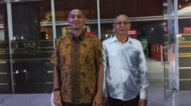 Foto: Kuasa hukum terdakwa Danny Praditya, FX L. Michael Shah, SH, (kiri). Sofyan Maulana SH, (kanan). (Dok-Okj/Fahmy Nurdin)