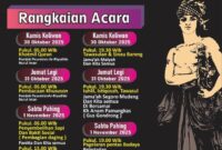 Foto: flyer Pengumuman Do’a dan Angkat Budaya Ke-XIV 2025. (Dok-Istimewa)