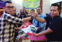 Foto: Pengukuhan AWIBB DPD DKI Jakarta oleh Ketua Umum AWIBB Dika Mahaputra, di Jakarta Pusat, Kamis (16/10/2025). (Dok-Okj/Fahmy Nurdin)