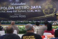 Foto: Agenda Kapolda Metro Jaya, Inspektur Jenderal Asep Edi Suheri bersama Insan Pers di Mapolda Metro Jaya, Kamis (16/10/2025). (Dok-Istimewa)