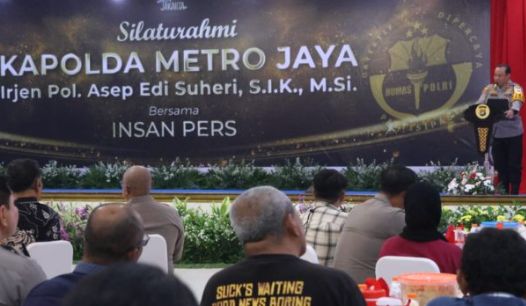 Foto: Agenda Kapolda Metro Jaya, Inspektur Jenderal Asep Edi Suheri bersama Insan Pers di Mapolda Metro Jaya, Kamis (16/10/2025). (Dok-Istimewa)