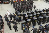 Foto: Brimob Polda Metro Jaya menggelar apel kesiapsiagaan pasukan di Markas Komando Satuan Brimobda Metro Jaya, Kwitang, Jakarta Pusat, Sabtu (18/10/2025. (Dok-Polda Metro Jaya)