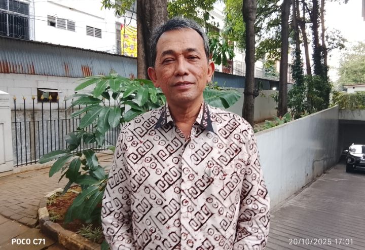 Foto: Kuasa Hukum terdakwa, Direktur Utama PT Kebun Tebu Mas (KTM), Ali Sanjaya, Sabar M. Simamora, S.H., M.H., (Dok-Okj/Fahmy Nurdin)