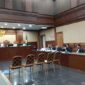 Foto: Suasana Ruang Sidang Prof. Dr. HM. Hatta Ali. SH., MH., Pengadilan Negeri Jakarta Pusat, Selasa (21/10/2025). (Dok-Okj/Fahmy Nurdin)