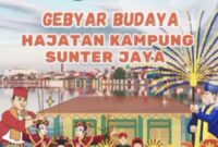Foto: Flyer Gebyar Budaya Hajatan Kampung Sunter Jaya 2025. (Dok-Istimewa)