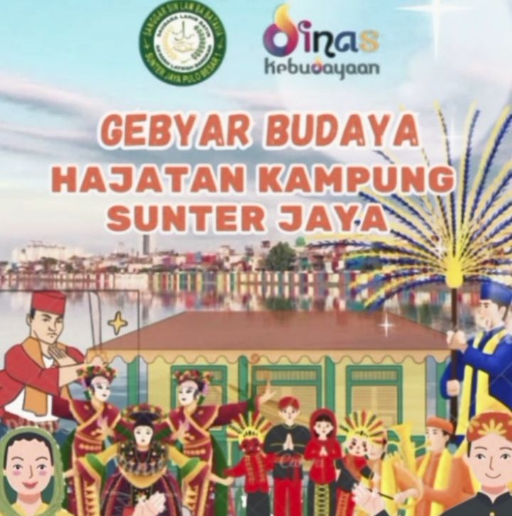 Foto: Flyer Gebyar Budaya Hajatan Kampung Sunter Jaya 2025. (Dok-Istimewa)