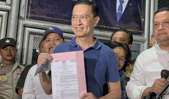 Foto: Saat Tom Lembong Bebas dari Penjara. (Dok-Liputan6.com/Ady Anugrahadi)