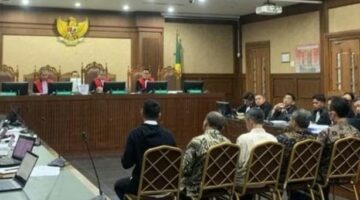 Foto: Suasana ruang sidang Pengadilan Tindak Pidana Korupsi (Tipikor) Jakarta berubah haru pada Rabu (22/10/2025). (Dok-Istimewa)