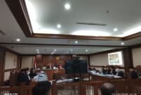 Foto: Sidang lanjutan perkara dugaan tindak pidana korupsi dalam akuisisi PT Jembatan Nusantara (JN) oleh PT ASDP Indonesia Ferry (Persero) kembali digelar di Pengadilan Tindak Pidana Korupsi (Tipikor) pada Pengadilan Negeri Jakarta Pusat, Kamis (23/10/2025). (Dok-Okj/Fahmy Nurdin)