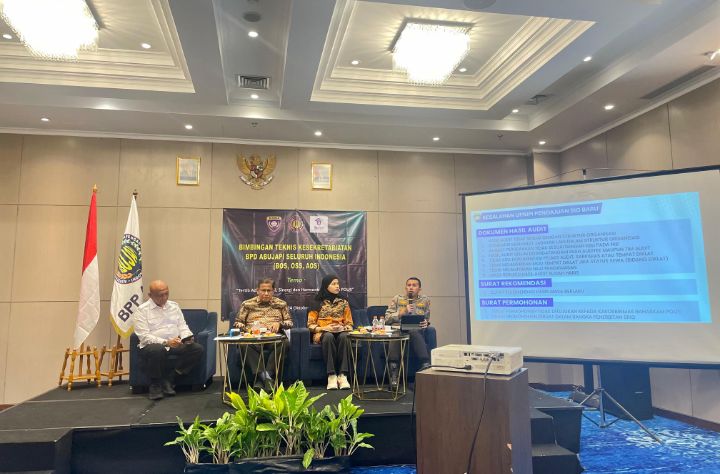 Foto: Badan Pengurus Pusat (BPP) Asosiasi Badan Usaha Jasa Pengamanan Indonesia (ABUJAPI) menggelar Bimbingan Teknis (Bimtek) Kesekretariatan BPD ABUJAPI se-Indonesia pada 23–25 Oktober 2025 di Hotel Sotis, Jakarta. (Dok-Istimewa)