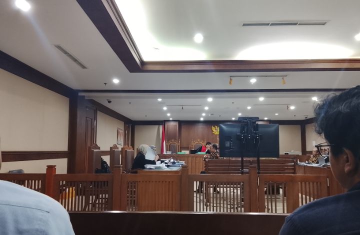 Foto: Persidangan lanjutan kasus dugaan korupsi PT Asuransi Jiwasraya (Persero) dengan terdakwa mantan Direktur Jenderal Anggaran Kementerian Keuangan, Isa Rachmatarwata, kembali digelar di Pengadilan Tindak Pidana Korupsi (Tipikor) Jakarta, Selasa (28/10/2025). (Dok-Okj/Fahmy Nurdin)