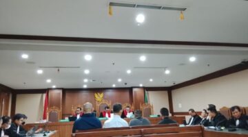 Foto: Suasana Sidang Amar Putusan terhadap 4 Bos Gula di Pengadilan Negeri Jakarta Pusat, Rabu (29/10/2025). (Dok-Okj/Fahmy Nurdin)