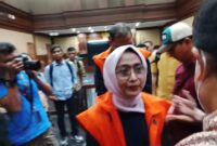 Foto: Ira Puspadewi, mantan Direktur Utama ASDP usai Jalani Sidang Tuntutan di Pengadilan Tipikor pada Pengadilan Negeri Jakarta Pusat, Kamis (30/10/2025). (Dok-Okj/Fahmy Nurdin)