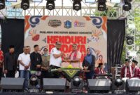 Foto: Wali Kota Jakarta Pusat Arifin Tunjukkan Cinta Budaya Betawi di Kenduri Katenabang 2025.