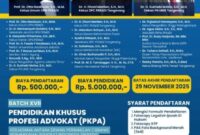 Foto: PERADI Tangerang dan Dragon Law Firm Gelar Pendidikan Khusus Profesi Advokat, Gandeng FH UNIS Tangerang.