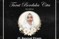 Foto: PMI Provinsi DKI Jakarta menyampaikan ucapan duka cita atas wafatnya Hj. Rugaiyah Wiranto, Ketua PMI DKI Jakarta periode 1997–2007.