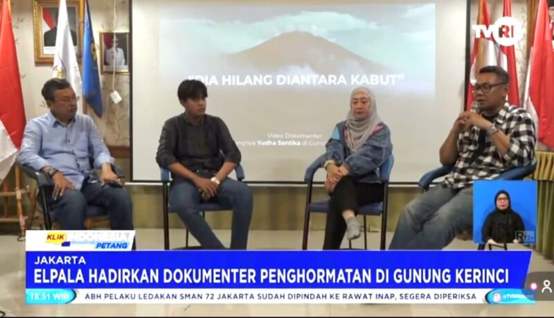 Foto: ELPALA Putar Dokumenter “Dia Hilang di Antara Kabut” sebagai Penghormatan untuk Yudha Sentika