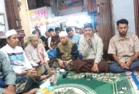 Foto: Suasana tahlilan hari ke-7 almarhumah Hj Obay Saniah di kediaman keluarga, Jalan Krendang Selatan 1, Duri Utara, Tambora, Jakarta Barat.