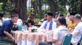 Foto: Wali Kota Jakarta Timur, Munjirin, saat ditemui di Jakarta, Jumat.