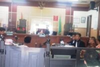 Foto: Suasana Ruang Sidang lanjutan perkara sengketa lahan dengan Nomor 1530/Pid.B/2025/PN.TNG kembali digelar di Pengadilan Negeri (PN) Tangerang pada Senin (3/11/2025). (Dok-Istimewa)