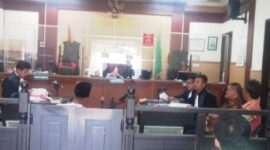 Foto: Suasana Ruang Sidang lanjutan perkara sengketa lahan dengan Nomor 1530/Pid.B/2025/PN.TNG kembali digelar di Pengadilan Negeri (PN) Tangerang pada Senin (3/11/2025). (Dok-Istimewa)