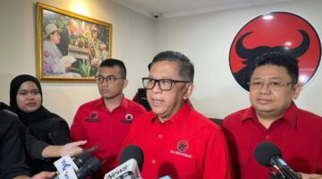 Foto: Sekretaris Jenderal PDI Perjuangan Hasto Kristiyanto di Sekolah Partai, Jakarta, Rabu (24/9). (Dok-JPNN/Aristo)