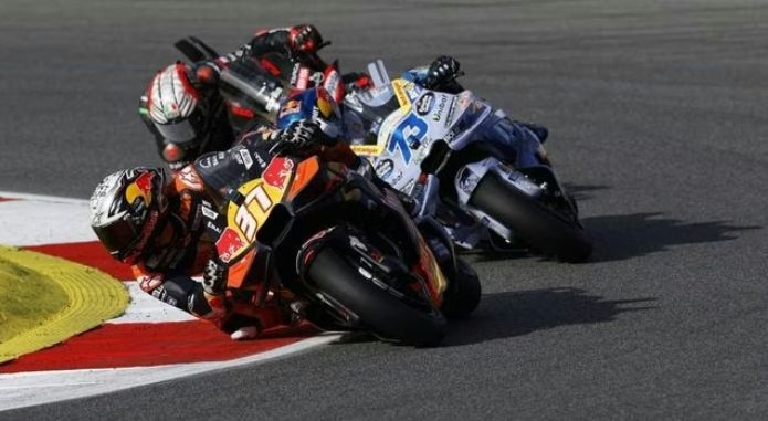 Foto: Alex Marquez memenangi sprint race MotoGP Portugal 2025. (Dok-REUTERS/Marcelo del Pozo)