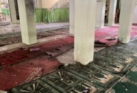 Foto: Masjid SMAN 72 Kelapa Gading, Jakarta Utara, pasca ledakan, pada Jumat (7/11/2025) siang. (Dok-Istimewa)