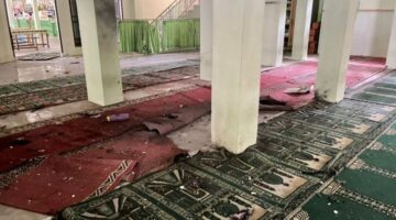 Foto: Masjid SMAN 72 Kelapa Gading, Jakarta Utara, pasca ledakan, pada Jumat (7/11/2025) siang. (Dok-Istimewa)