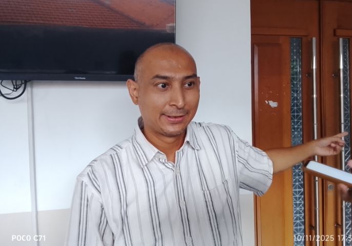 Foto: FX L. Michael Shah, S.H., kuasa hukum Danny Praditya. (Dok-Okj/Fahmy Nurdin)