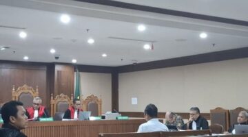 Foto: Suasana ruang sidang PT. Asuransi Jiwasraya (Persero), Selasa (11/11/2025). (Dok-Istimewa)