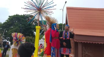 Foto: Parade Ondel - ondel Betawi Abang None. (Dok-Okj/Fahmy Nurdin)