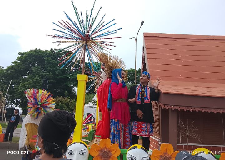 Foto: Parade Ondel - ondel Betawi Abang None. (Dok-Okj/Fahmy Nurdin)