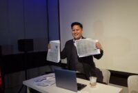 Foto: Ade Ratnasari Juru Bicara (Jubir) Budiman Tiang saat Konferensi Pers di kawasan Tomang, Jakarta Barat, Senin (24/11/2025). (Dok-Okj/Fahmy Nurdin)